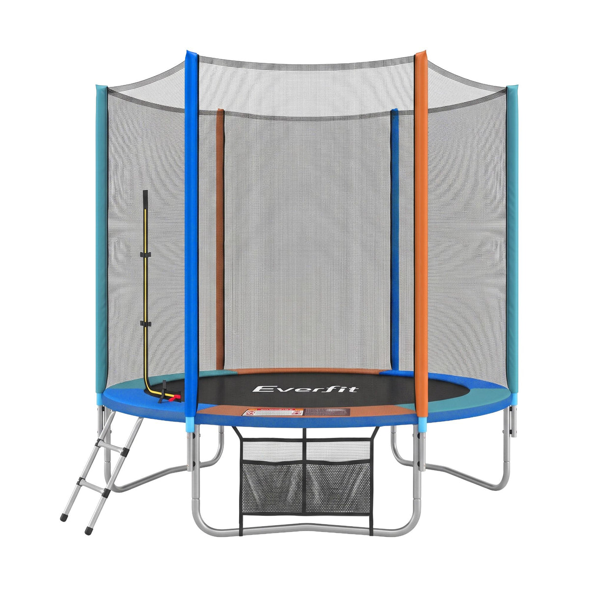 Everfit 6FT Kids Trampoline Rebounder with Enclosure Net Storage Bag