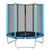 Everfit Trampoline 6FT Kids Trampolines Safety Net Pad Round Blue