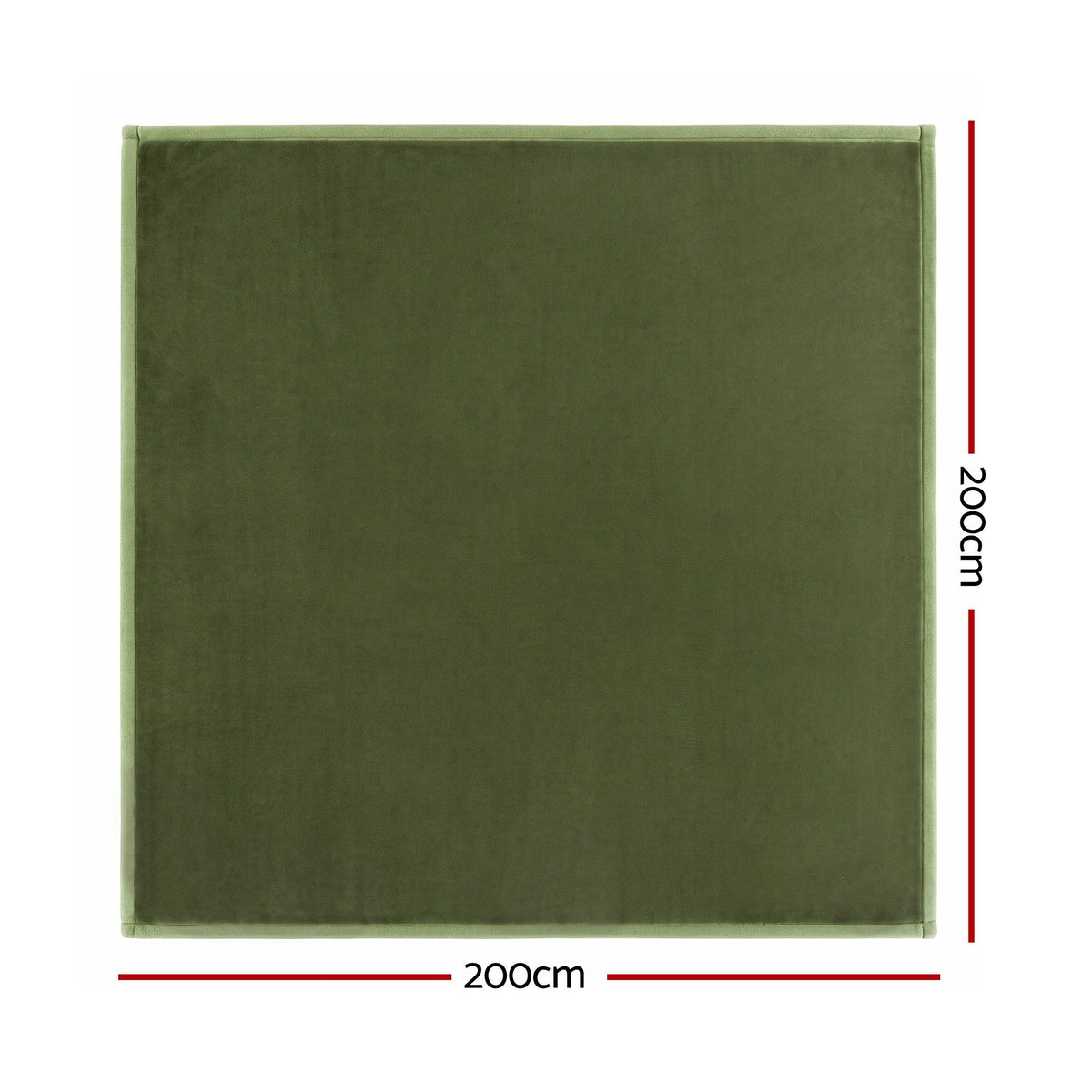 Artiss Tatami Mat Floor Mattress 3cm Thick Futon Mattresses Mellow Mat Rugs Living Room Green