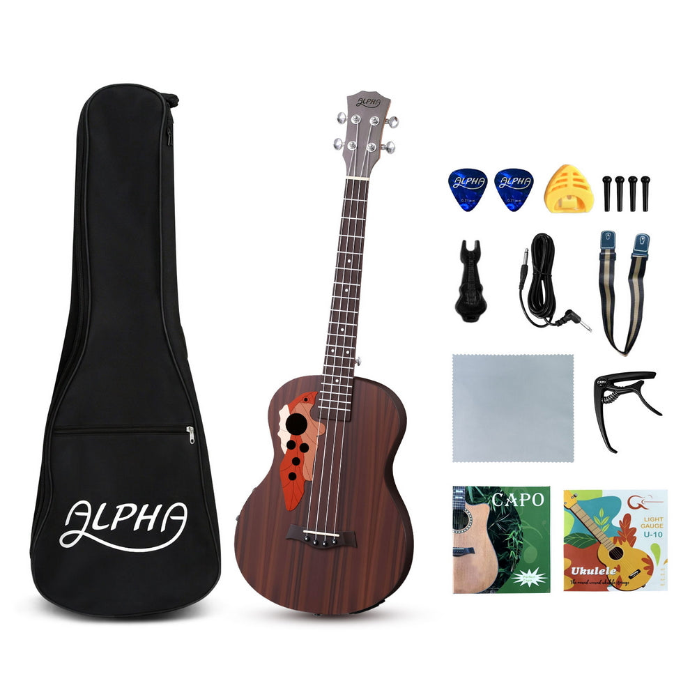 Alpha Ukulele 30 Inch with EQ 18 Frets