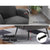 Artiss Armchair Boucle Charcoal Hanes