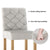Artiss 4x Bar Stools Linen Upholstered Chairs