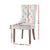 1 Set of 4 Artiss Dining Chairs Beige Velvet