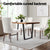 1 Set of 4 Artiss Dining Chairs Beige Velvet