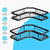 Hivvago Stainless Steel Bathroom Organizer Shelves