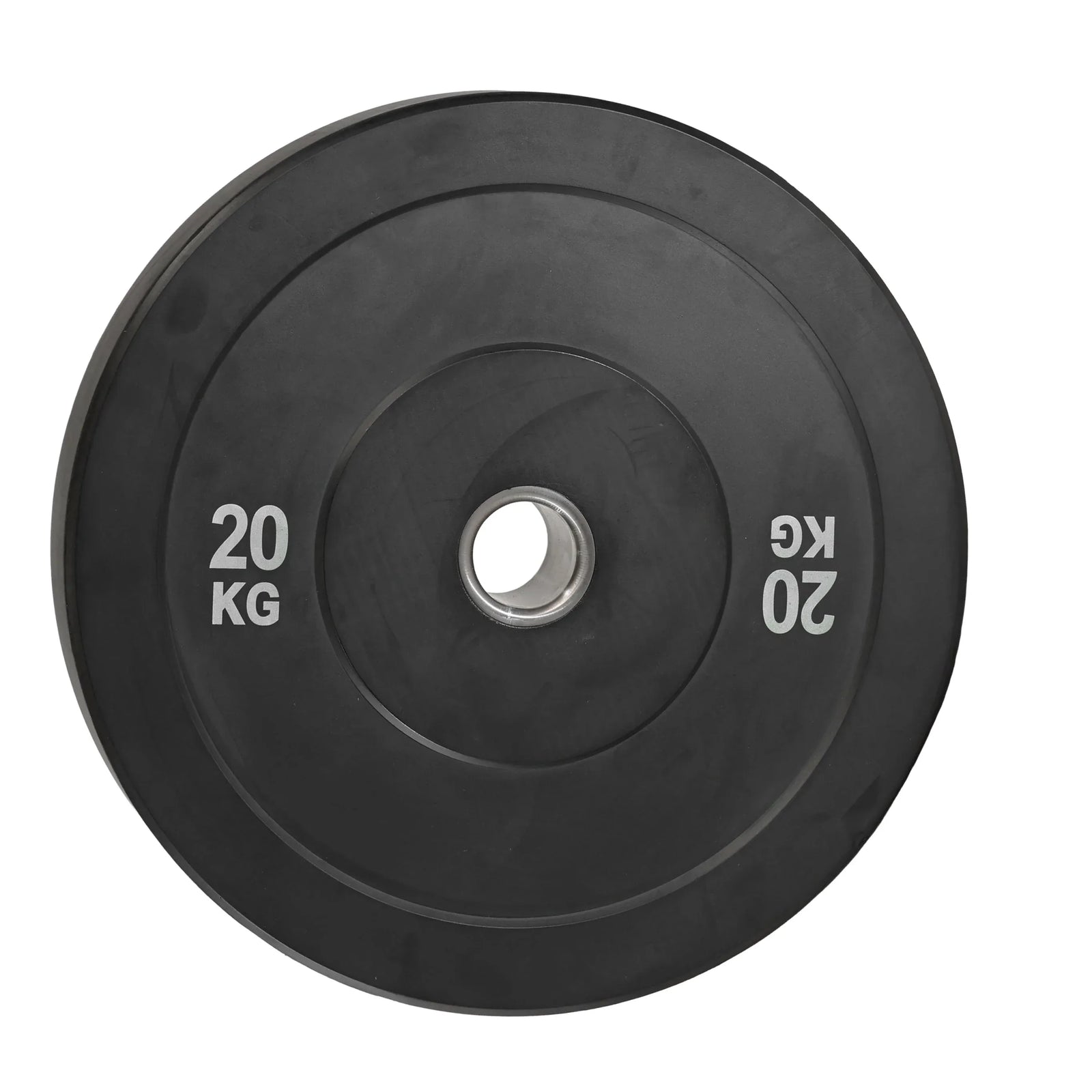 Black Olympic Bumper Plates - 100kg kit PLUS Olympic Barbell (2.2m | 20kg)