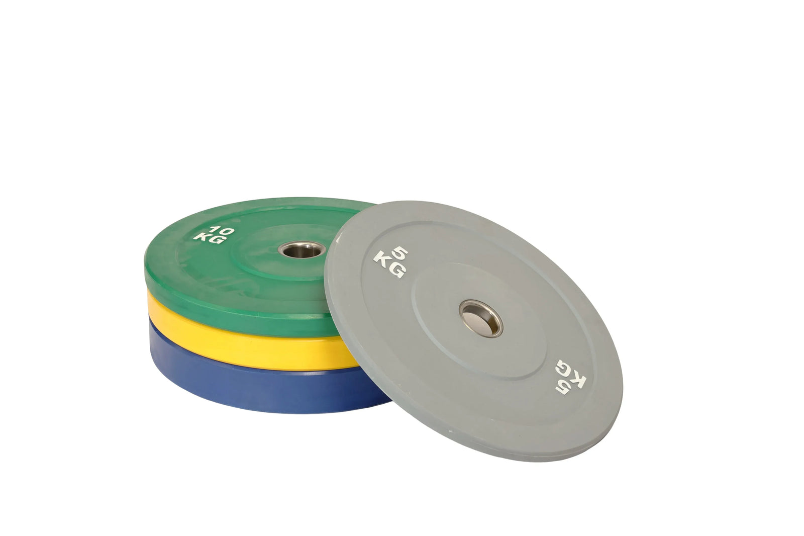 Coloured Olympic Bumper Plates - 100kg kit