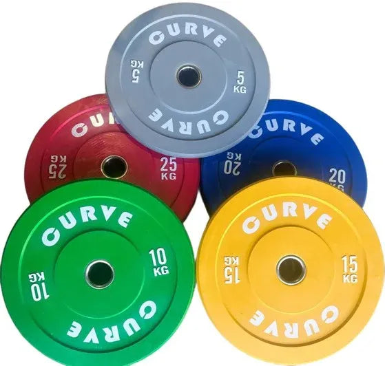 Olympic Coloured Bumper Plates 2X25 kg