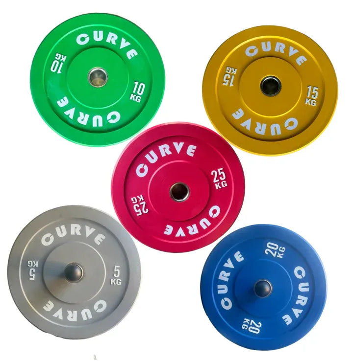 Olympic Coloured Bumper Plates 2X25 kg