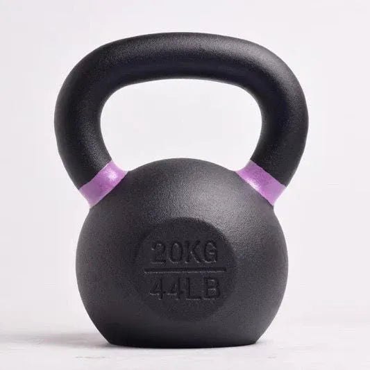 Cast Iron Vinyl Kettlebells (Colour-Marked) 16 Kg