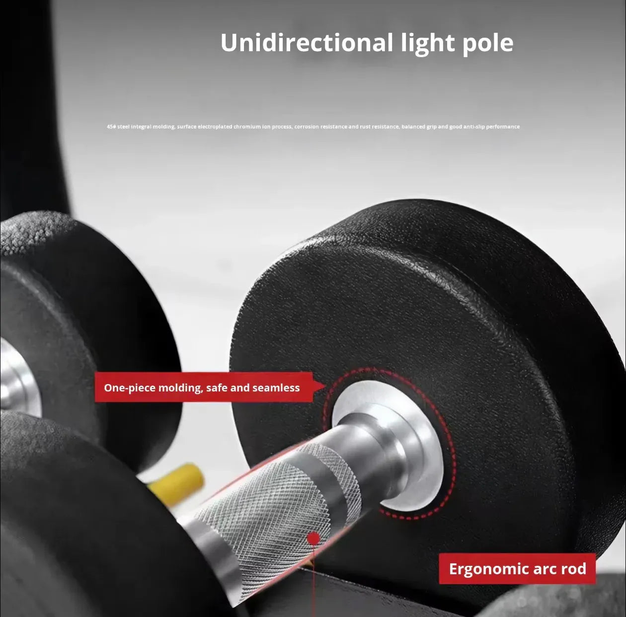Commercial Round Dumbbells 30kg