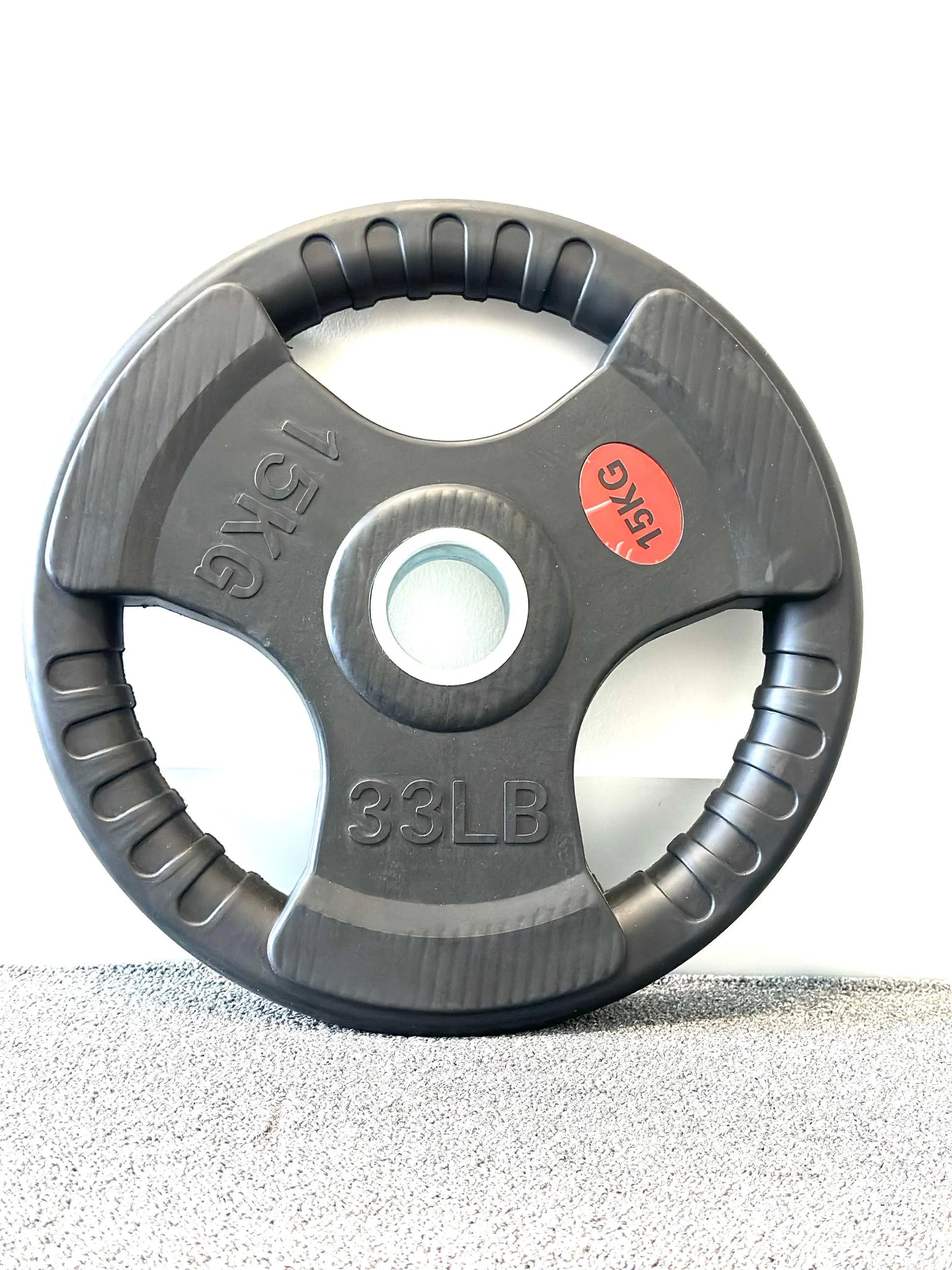 Tri-Grip Olympic Bumper Plates - 105kg kit