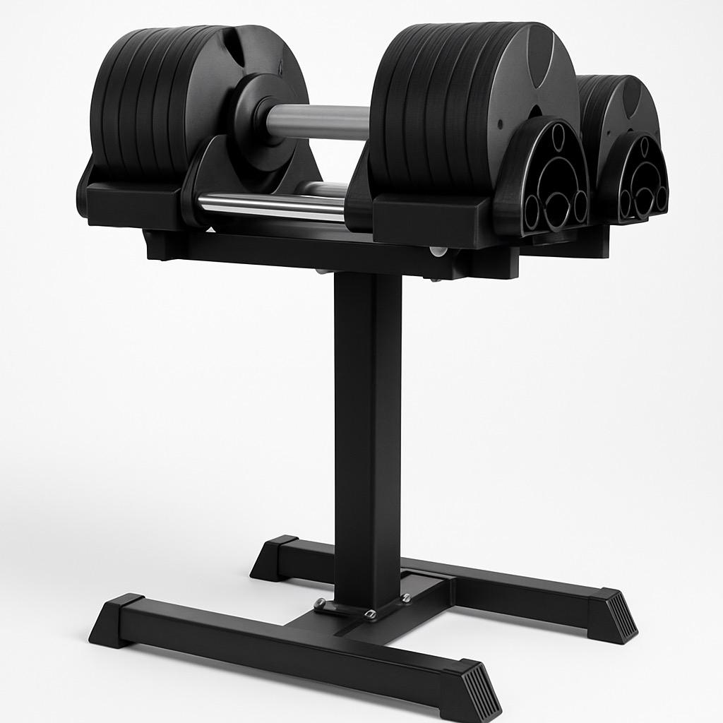 Curve Fitness Adjustable Dumbbells (Pair-Adjustable from 2kg to 24kg)