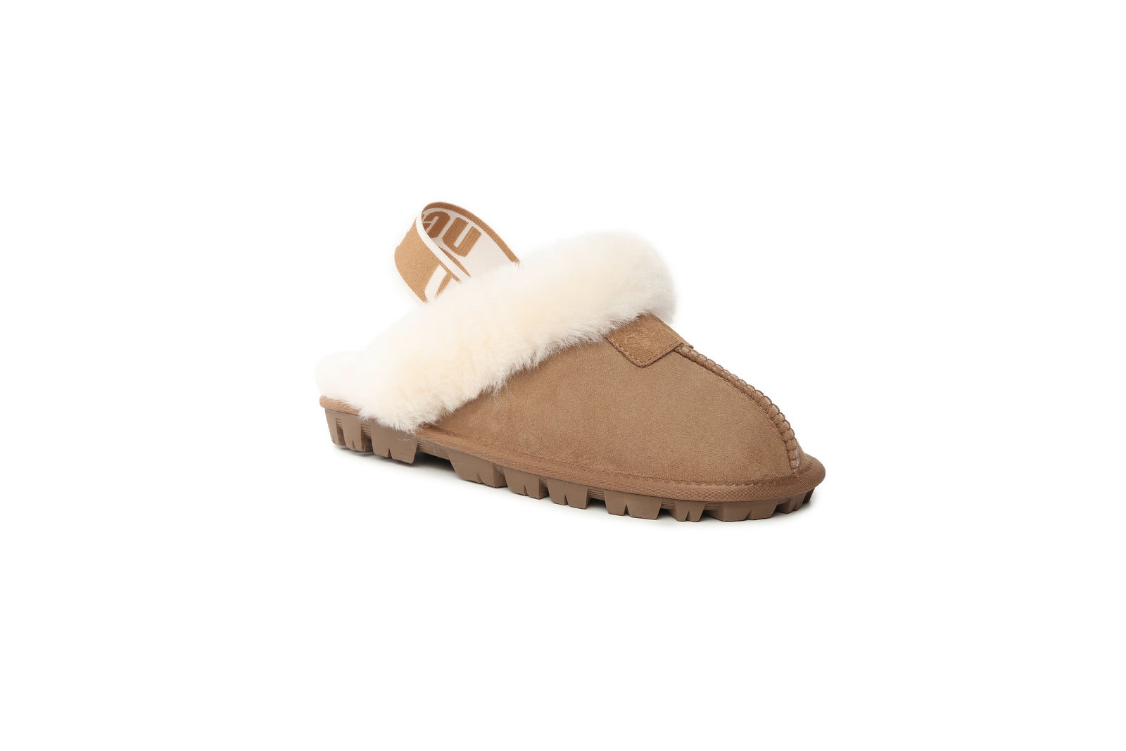 DKUGG ANSLEY SLIPPER - Size L 39/40 - Chestnut