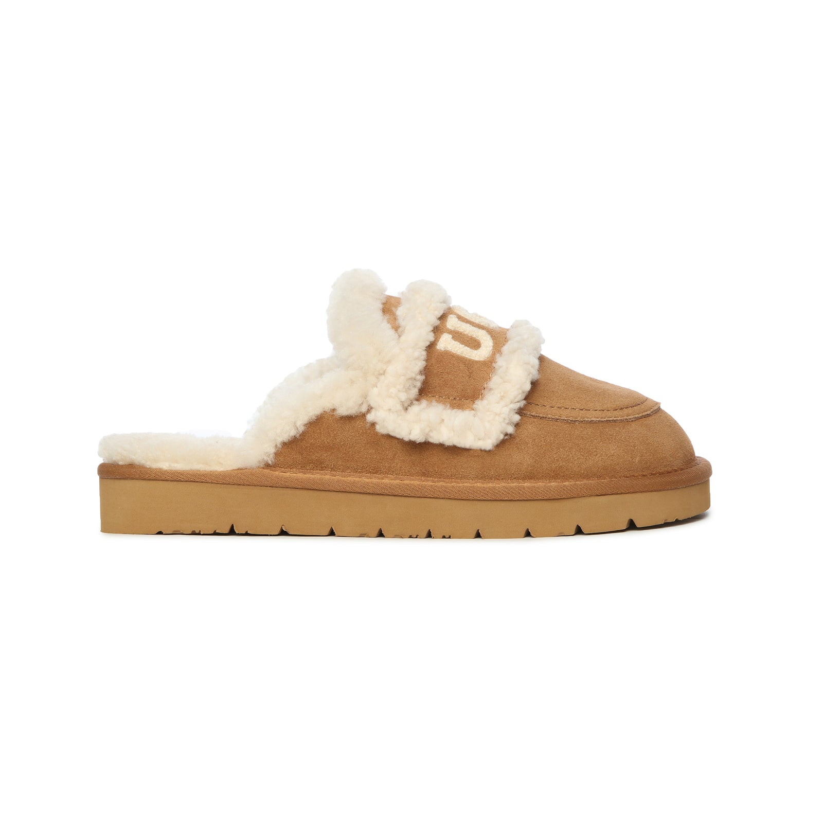 DKUGG ERIN SCUFF- Size L 41/42 - Chestnut