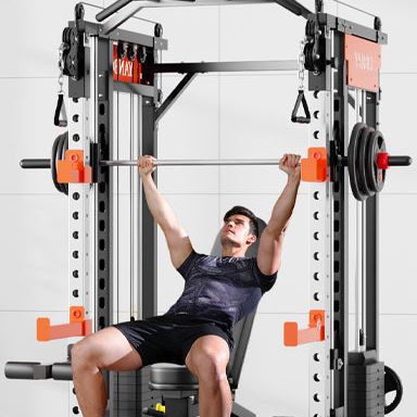 SmartFit M1 Max 140kg Pin Loaded Multi Functional Training Smith Machine Home Gym Power Rack Machine