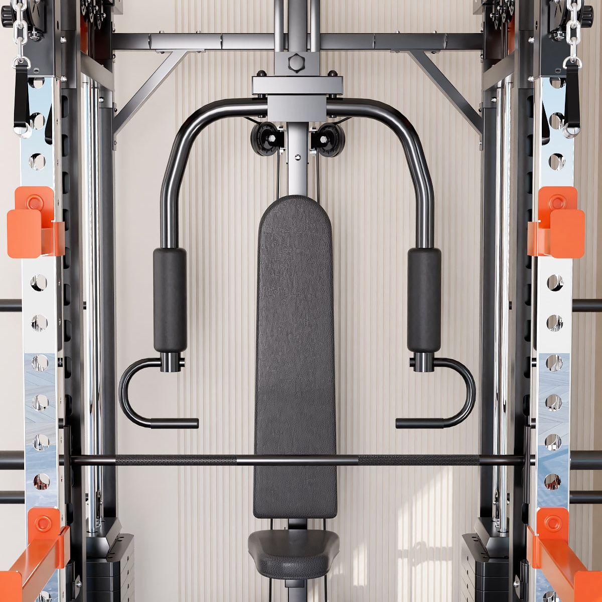 130kgs pin loaded SmartFit M1 Ultra Leg Press and Chest Fly Multi Functional Training Smith Machine Home Gym