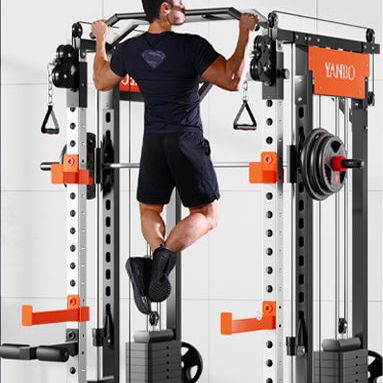 SmartFit M1 Max 140kg Pin Loaded Multi Functional Training Smith Machine Home Gym Power Rack Machine package