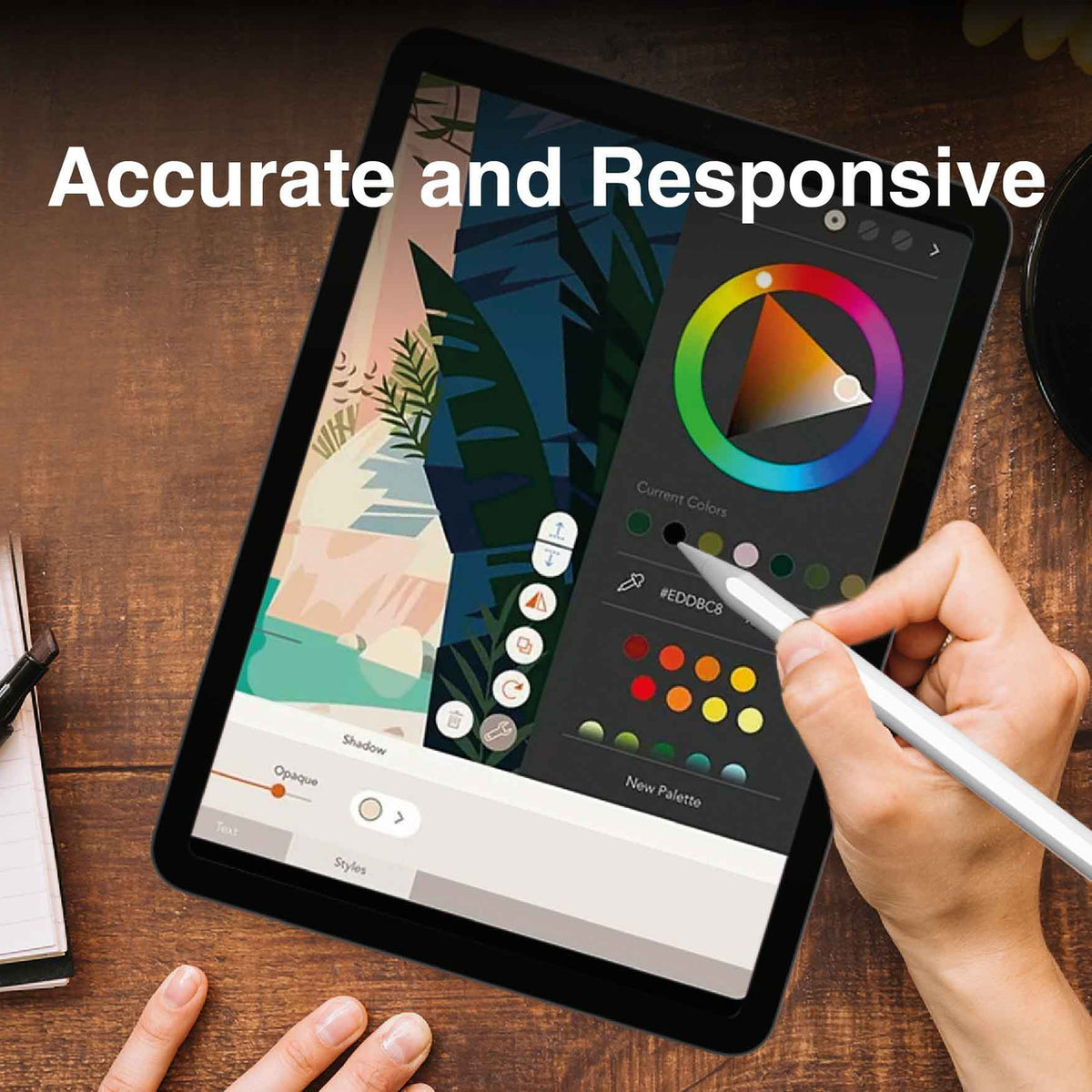 Laser Active Stylus for iPad White