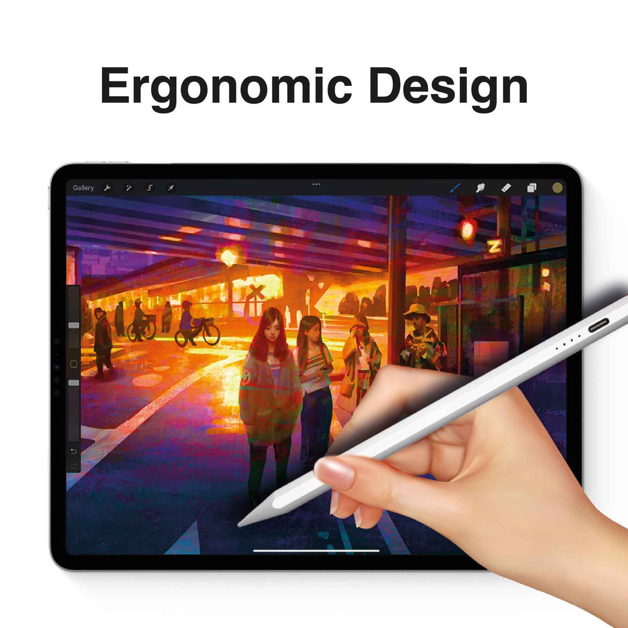 Laser Active Stylus for iPad White