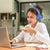 Laser Foldable Bluetooth Headphones with Mic - Navy Blue