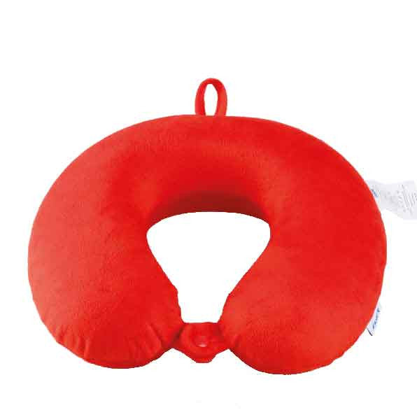 Laser Memory Foam Neck Pillow Red