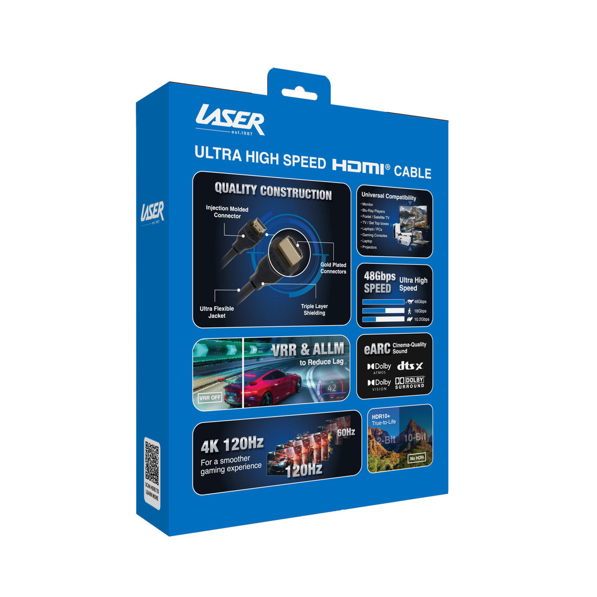 Laser Ultra High Speed HDMI Cable 8K 5M