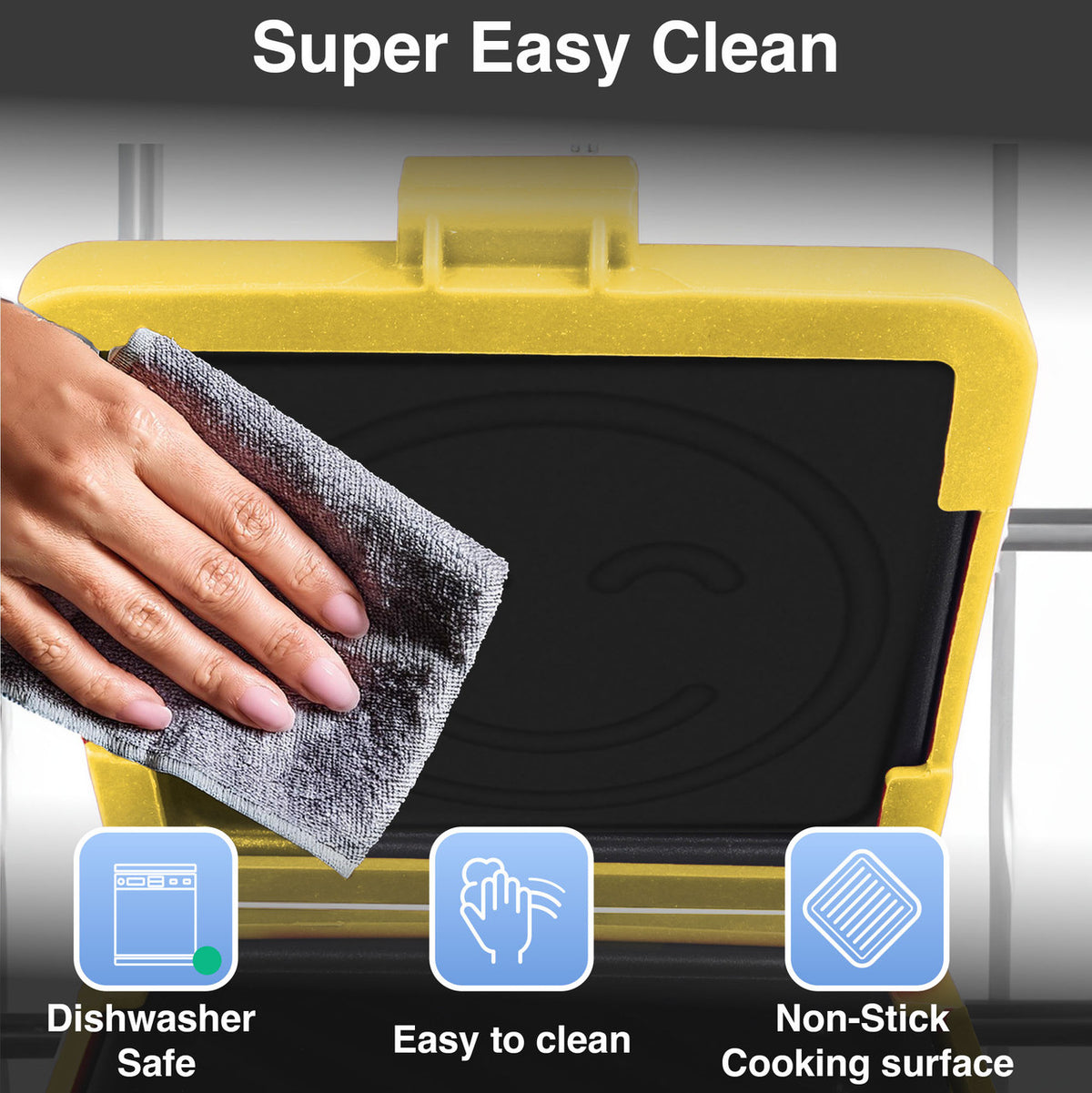 Laser Microwave Toastie Maker Smiley Face