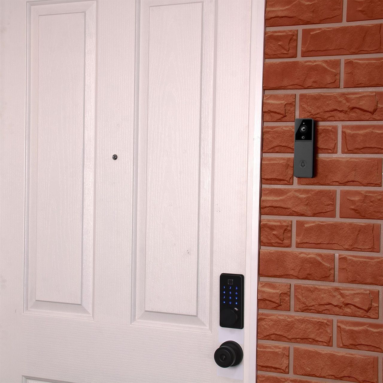 Connect SmartHome Full HD Video Doorbell - Black