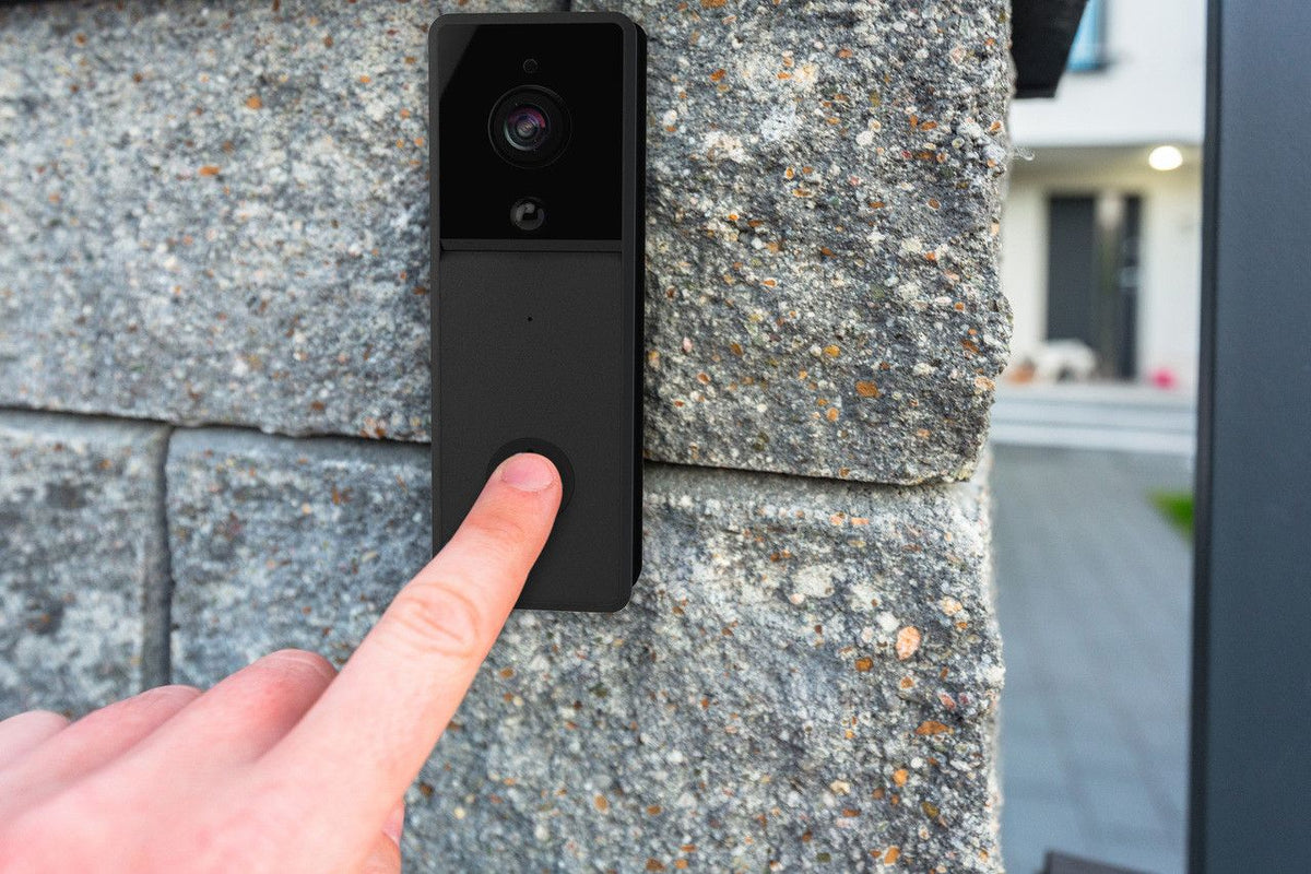 Connect SmartHome Full HD Video Doorbell - Black