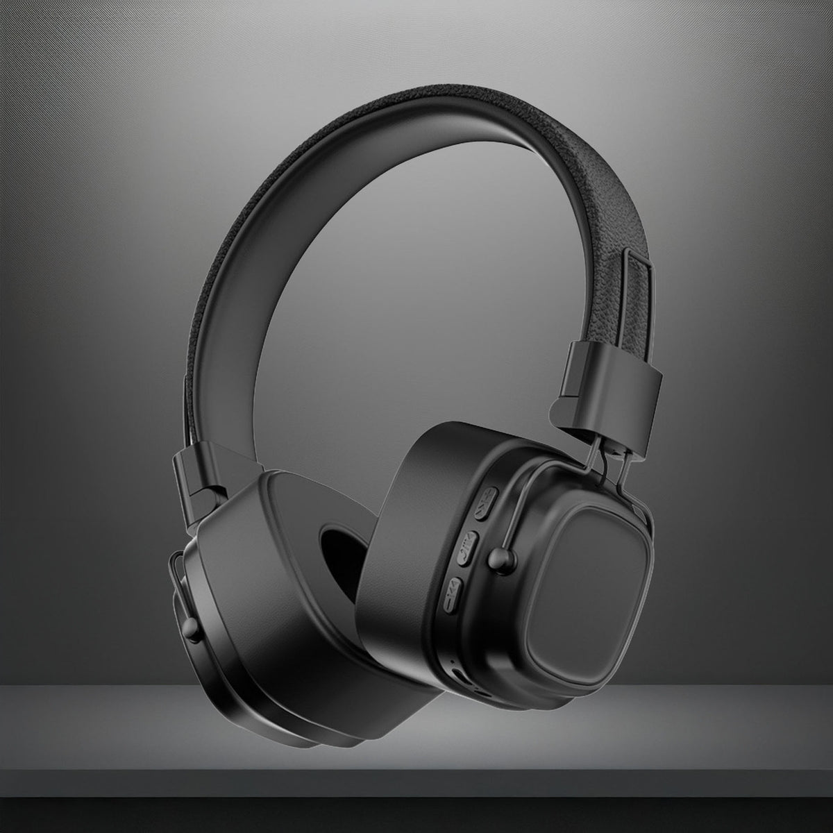 Soundtec by Laser Wireless On-Ear Headphones Black