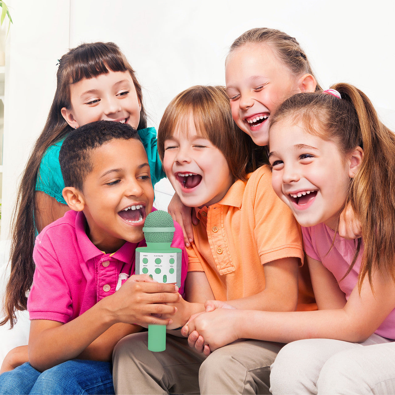 Laser Karaoke Microphone Aquatic Awe