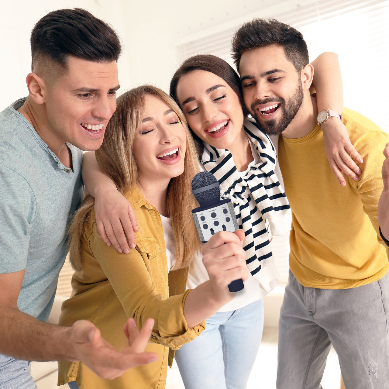 Laser Karaoke Microphone Future Dusk