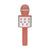 Laser Karaoke Microphone Sunset Coral