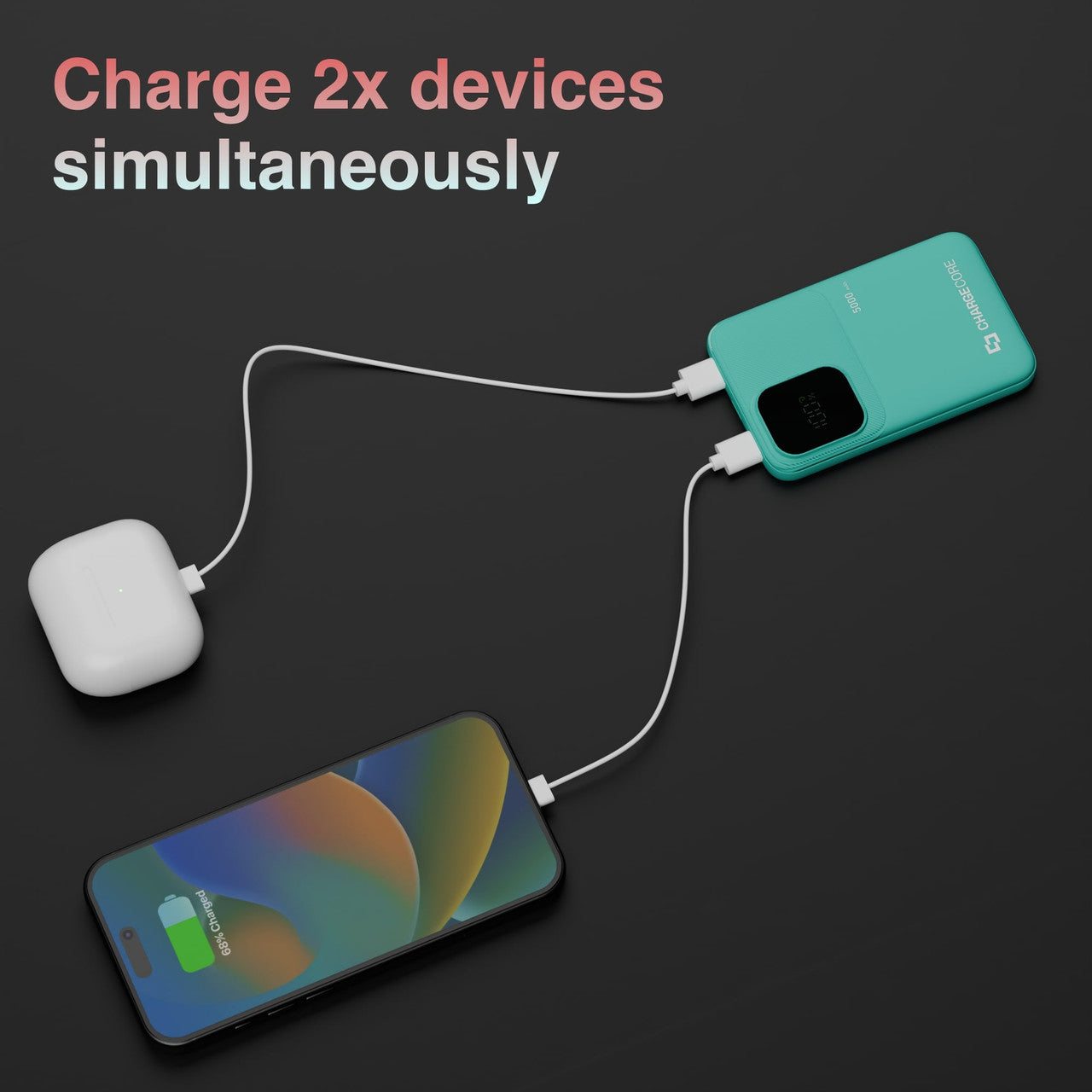 ChargeCore SafeCharge Max 5K - Aquatic Awe