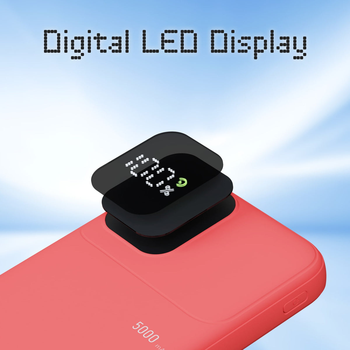 ChargeCore SafeCharge Max 5K - Sunset Coral