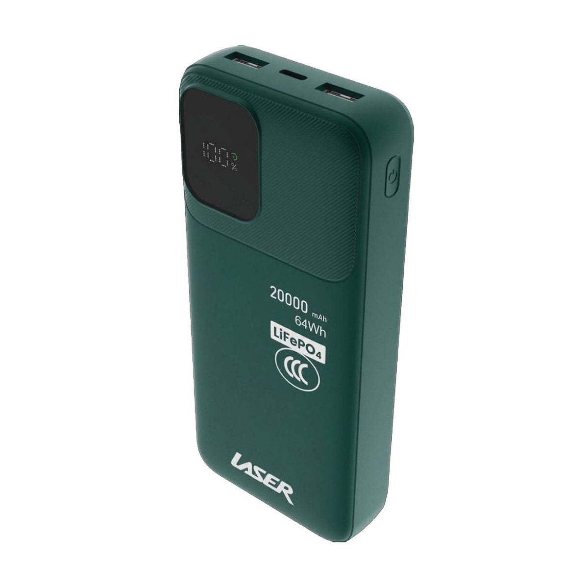 20000mAh LiFePO4 Power Bank - Green