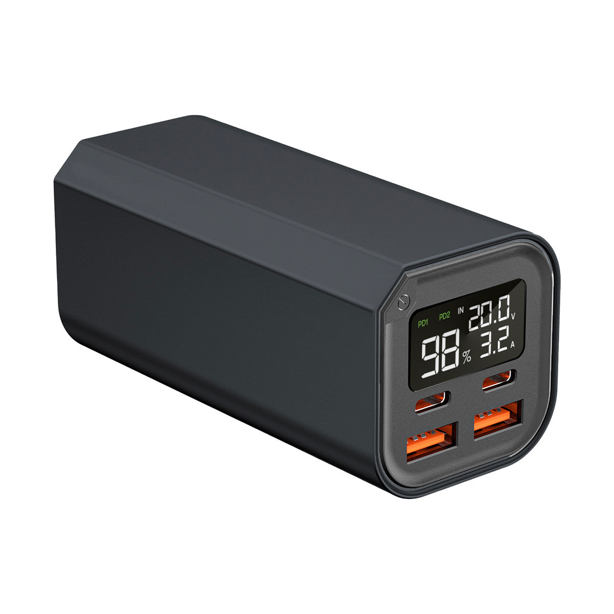 Laser 100W PD 20000mAh Laptop Power Bank Black