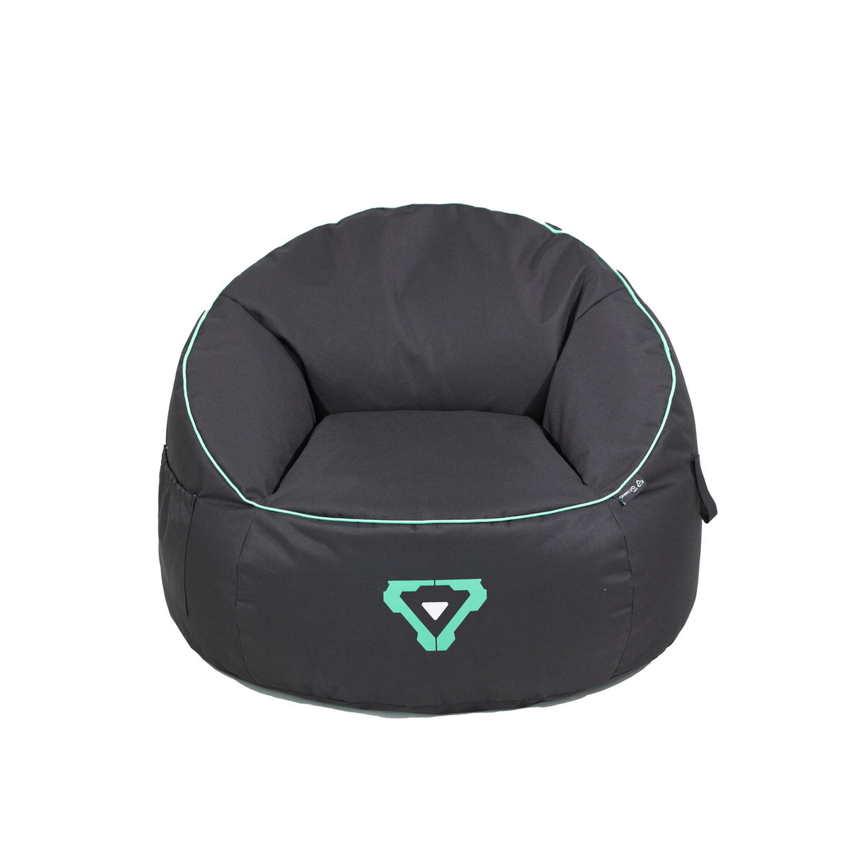 Laser Gaming Bean Bag with Pocket &amp; Headphone Strap