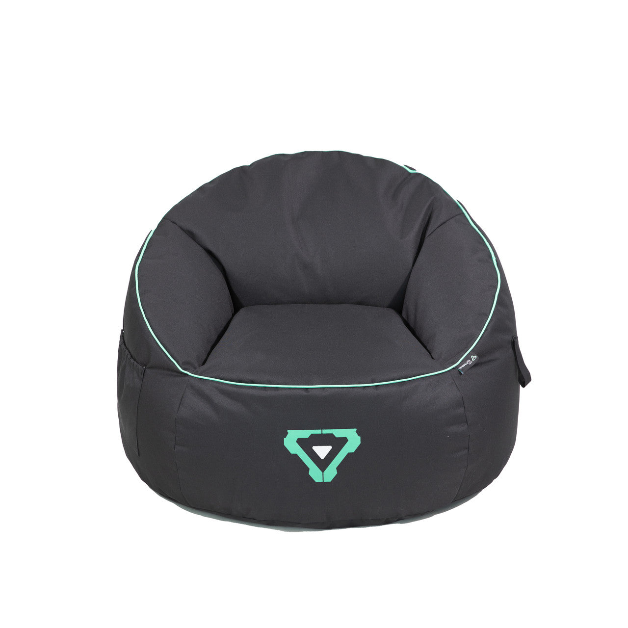 Laser Gaming Bean Bag with Pocket & Headphone Strap