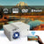 Laser 1080p LED Projector with DVD Player WiFi 120" Screen