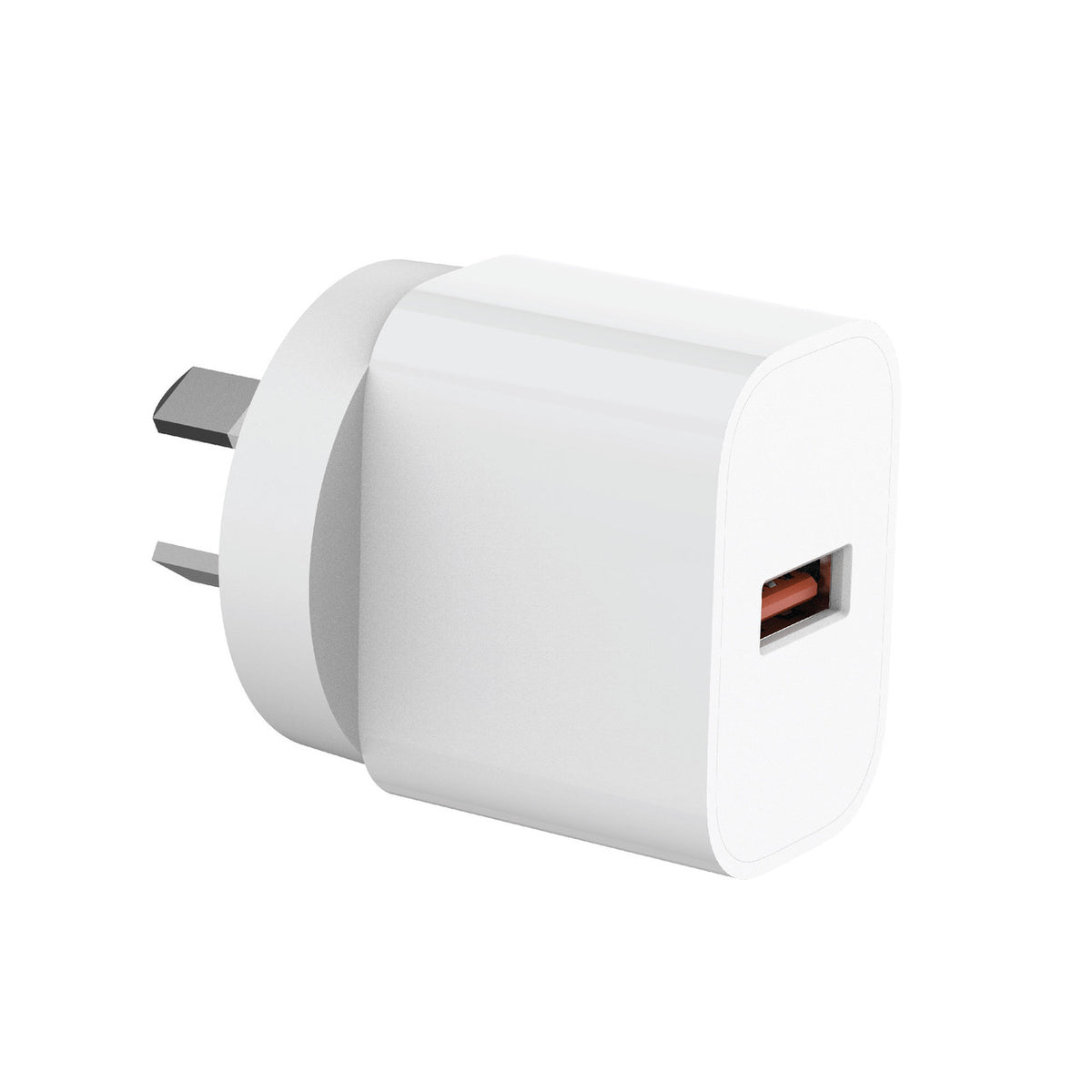 Laser USB-A 18W QC3 Wall Charger White