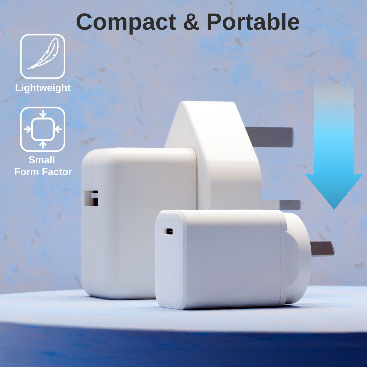 Laser ChargeCore 45W PD GaN USB-C Wall Charger