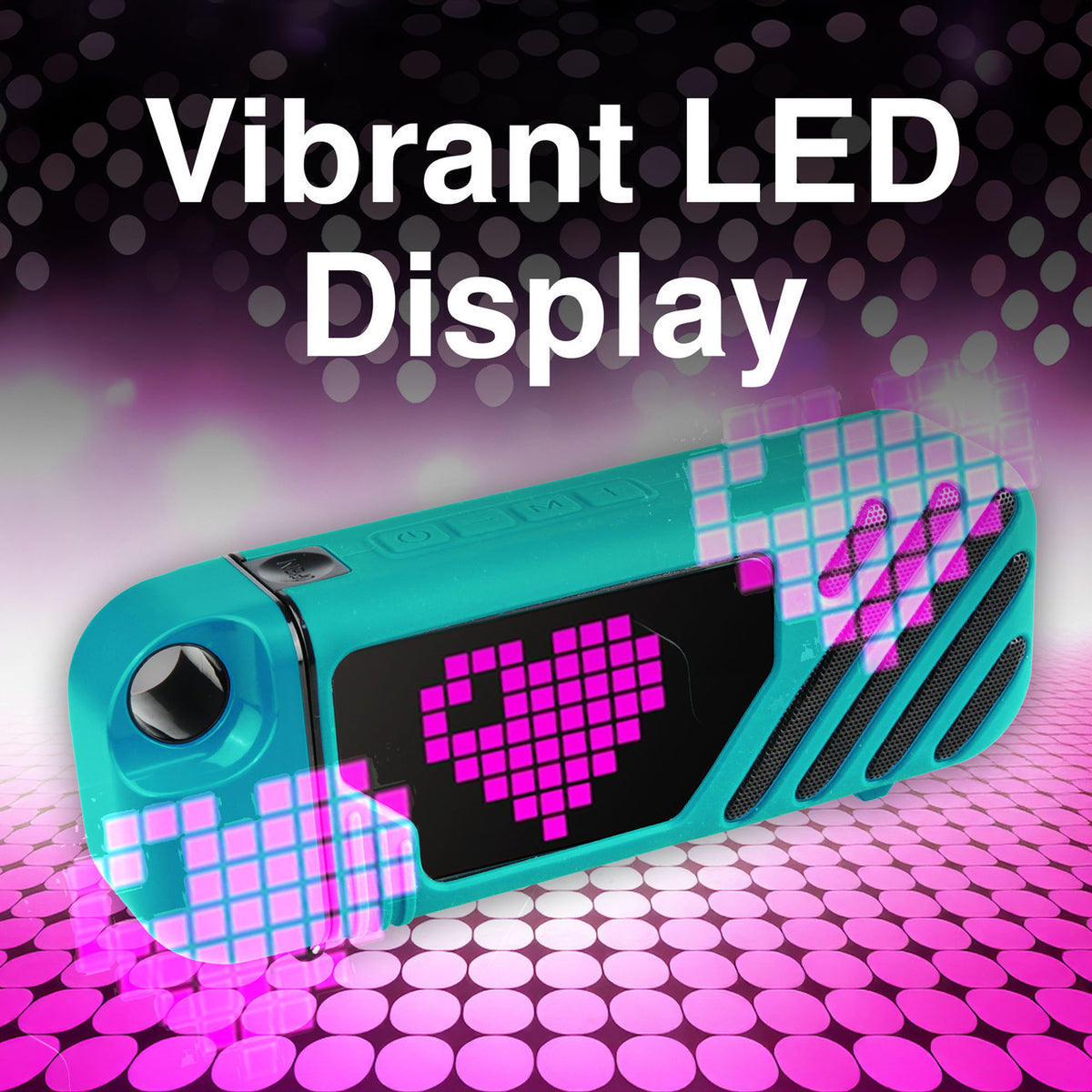 Laser LED Karaoke with 2 Mics Aquatic Awe