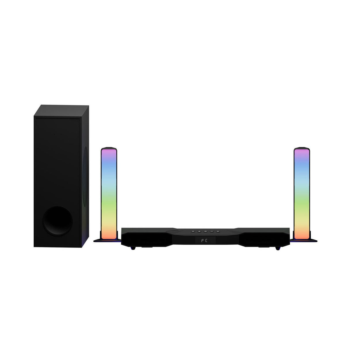 Precision RGB Gaming Soundbar with Subwoofer
