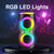 Laser RGB Party Speaker with Microphone Jack