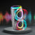 Laser RGB Party Speaker with Microphone Jack