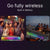 Laser RGB Bluetooth Gaming Soundbar Black
