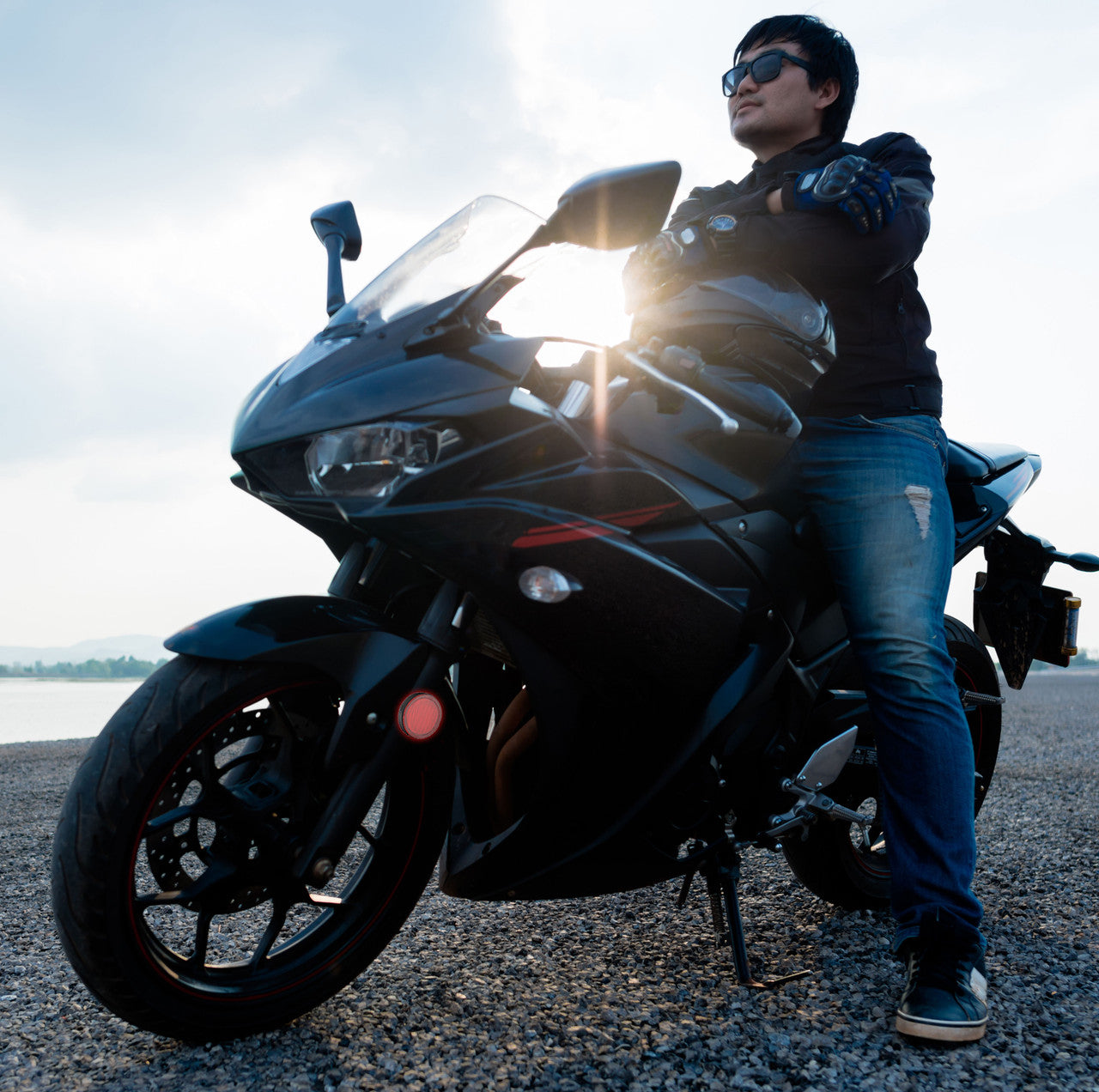 Laser Round Red Reflector Smart Tag