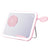 Mirror 3 in 1 Wireless Charger Qi2 Pink